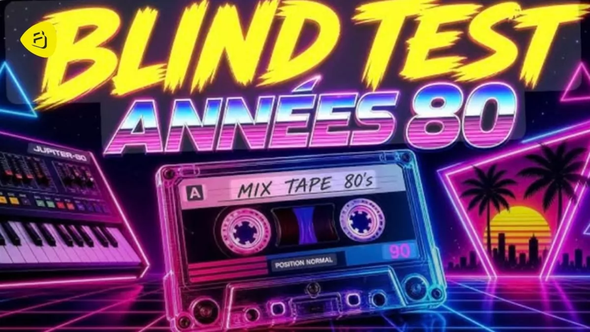 Affiche de l'événement Blind Test - Spécial 80's