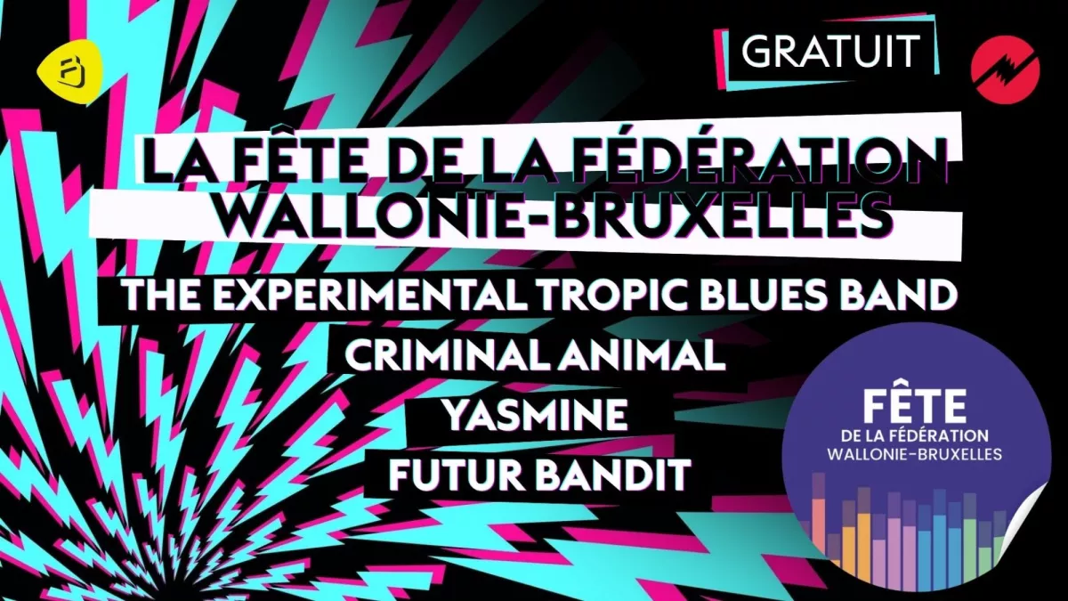 Affiche de l'événement La fête de la fédération Wallonie-Bruxelles