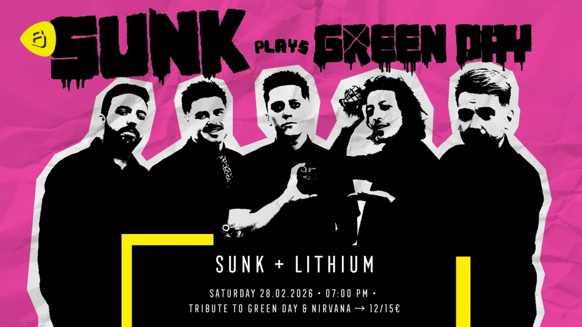 Affiche de l'événement 90's Legends Night - Tribute to Nirvana & Green Day